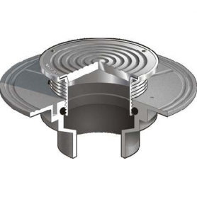 C1102-XR-30-3 MIFAB 2&quot; PVC 5&quot; Stainless Steel Top